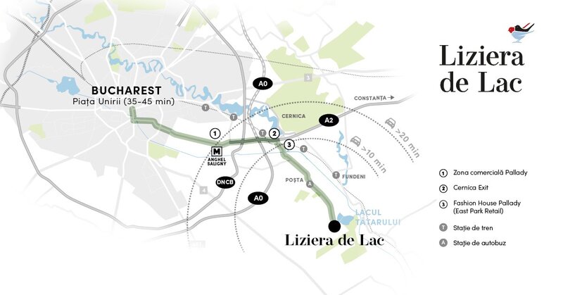 Ilfov Case langa lac, zona verde  Metrou 20 min Acces rapid Bucuresti C6